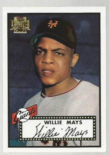 2001 Topps Archives #9 Willie Mays 52