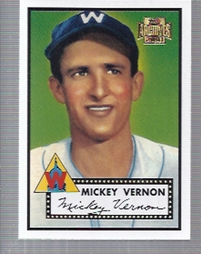 2001 Topps Archives #18 Mickey Vernon 52