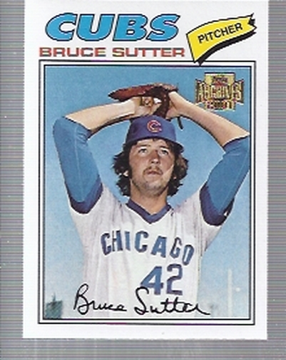 2001 Topps Archives #79 Bruce Sutter 77