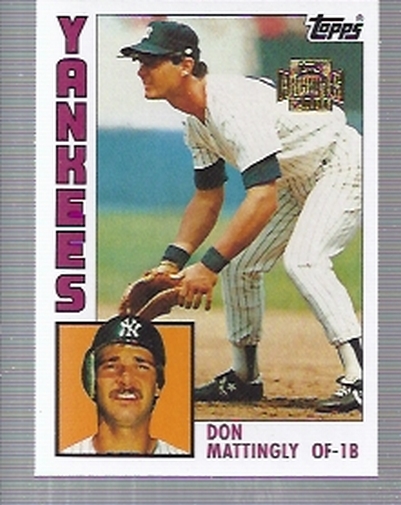 2001 Topps Archives #83 Don Mattingly 84