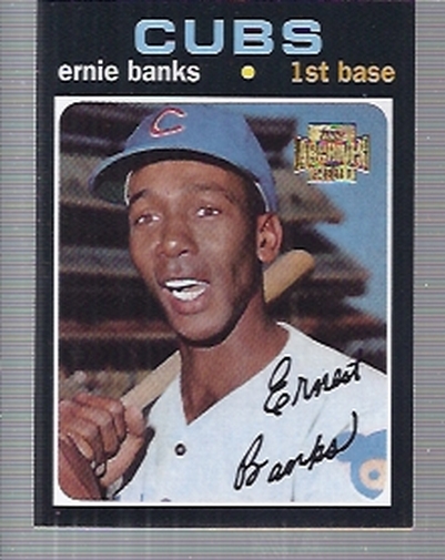 2001 Topps Archives #129 Ernie Banks 71