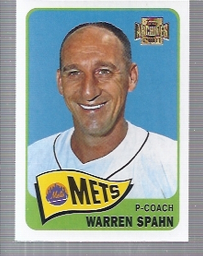 2001 Topps Archives #134 Warren Spahn 65