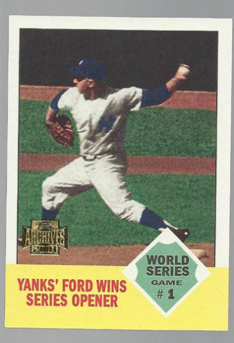 2001 Topps Archives #221 Whitey Ford WS 63