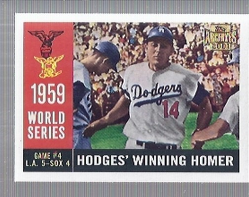2001 Topps Archives #224 Gil Hodges WS 60