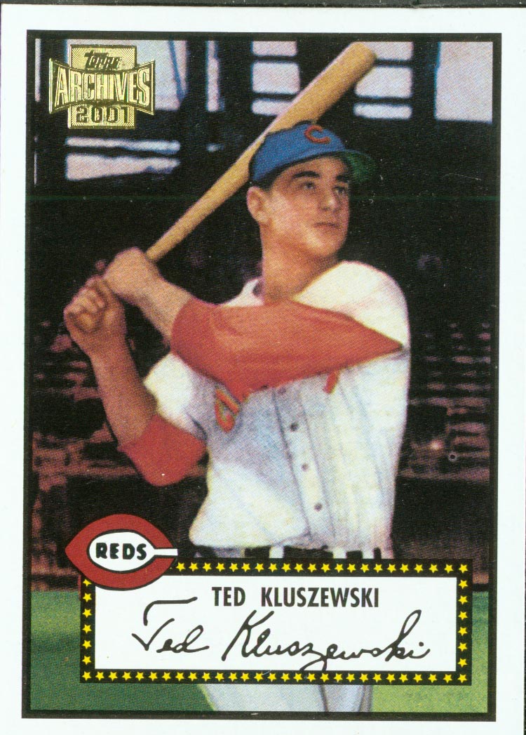 2001 Topps Archives #314 Ted Kluszewski 52