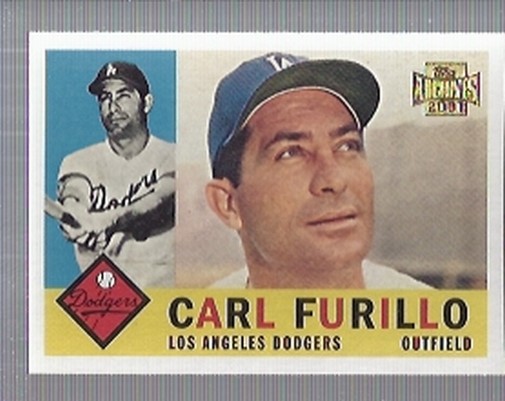 2001 Topps Archives #332 Carl Furillo 60