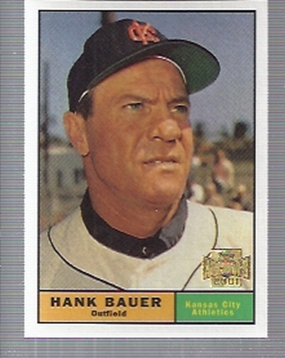 2001 Topps Archives #333 Hank Bauer 61