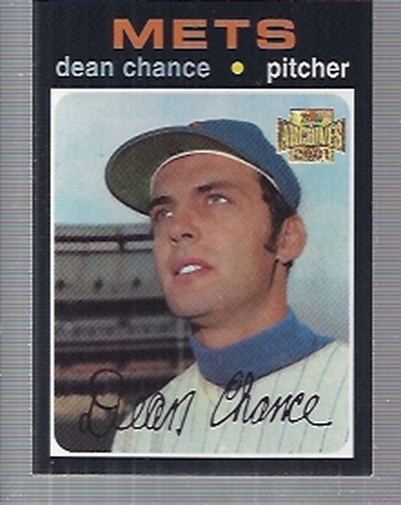 2001 Topps Archives #349 Dean Chance 71