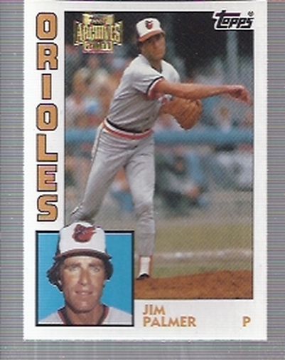 2001 Topps Archives #386 Jim Palmer 84