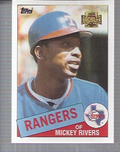 2001 Topps Archives #389 Mickey Rivers 85