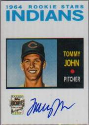 2001 Topps Archives Autographs #TAA88 Tommy John E1