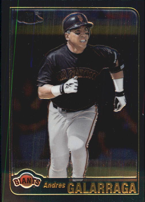 2001 Topps Chrome Traded #T15 Andres Galarraga