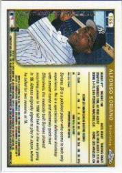 2001 Topps Chrome Traded #T144 Alfonso Soriano 99 back image