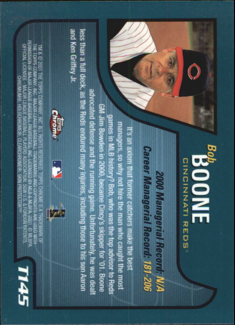 2001 Topps Chrome Traded Baseball Singles - You Choose - Bild 161 von 381