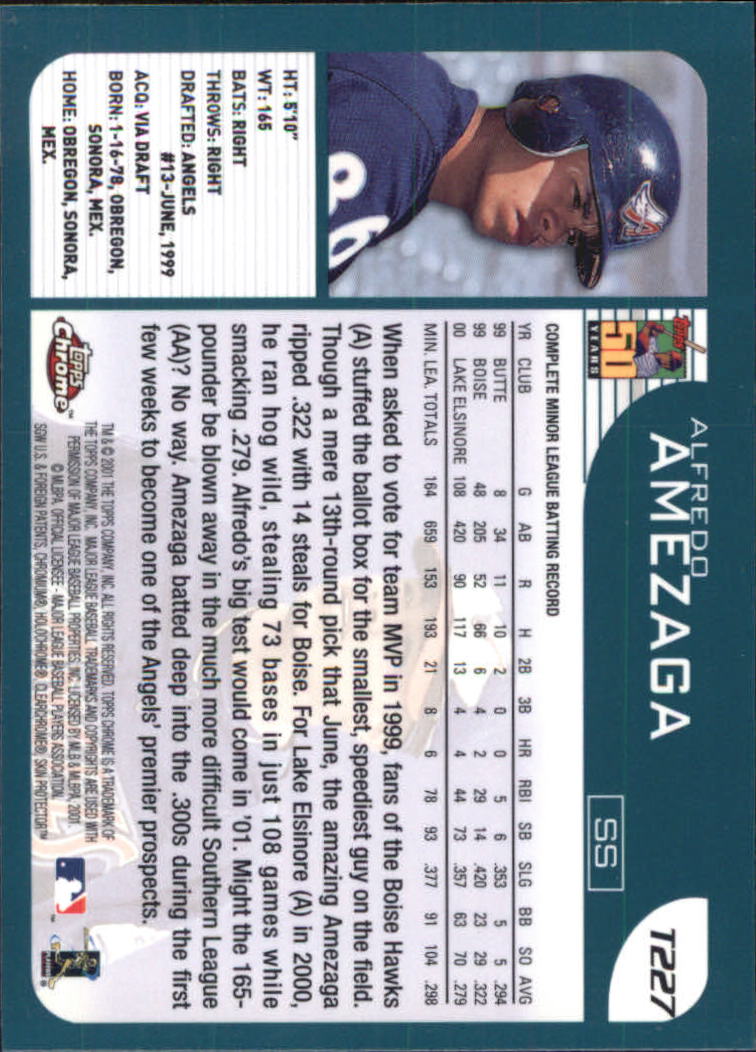 2001 Topps Chrome Traded Baseball Singles - You Choose - Bild 313 von 381