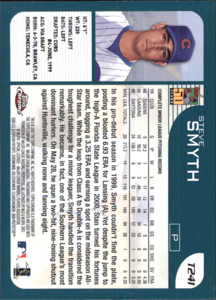 2001 Topps Chrome Traded Baseball Singles - You Choose - Bild 338 von 381