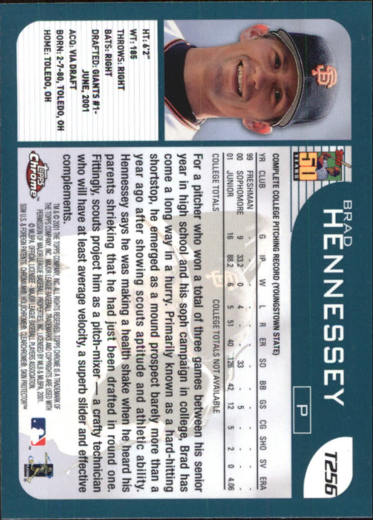 2001 Topps Chrome Traded Baseball Singles - You Choose - Bild 364 von 381