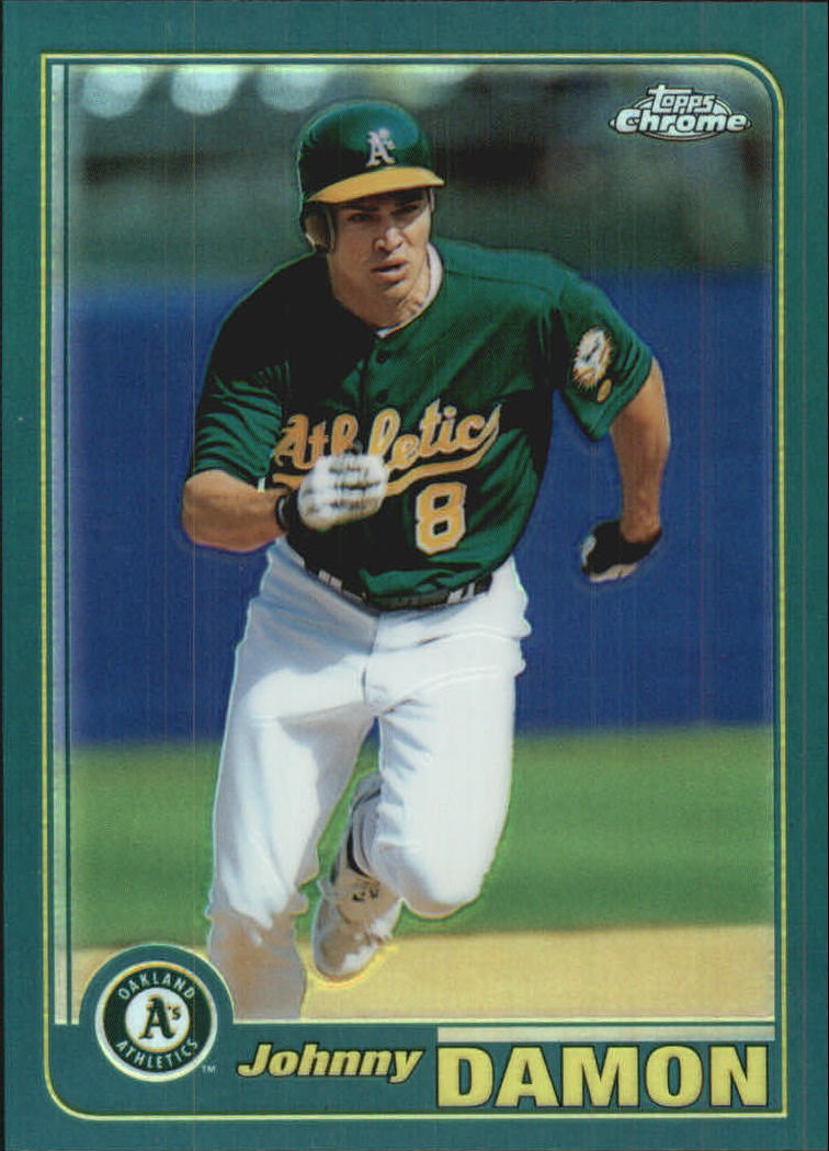 2001 Topps Chrome Traded Retrofractors #T86 Johnny Damon