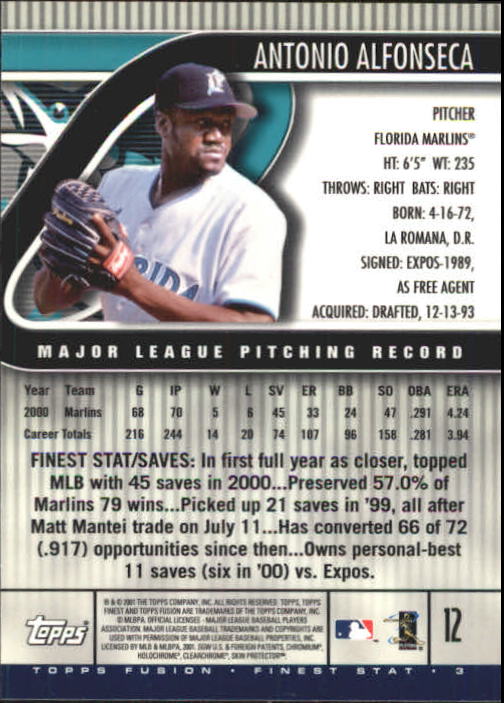 A3902- 2001 Topps Fusion Baseball Card #s 1-250 -You Pick- 15+ FREE US SHIP - Picture 21 of 453
