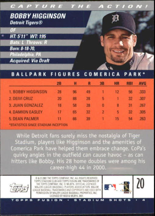 A3902- 2001 Topps Fusion Baseball Card #s 1-250 -You Pick- 15+ FREE US SHIP - Picture 31 of 453