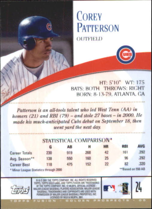 A3902- 2001 Topps Fusion Baseball Card #s 1-250 -You Pick- 15+ FREE US SHIP - Picture 37 of 453