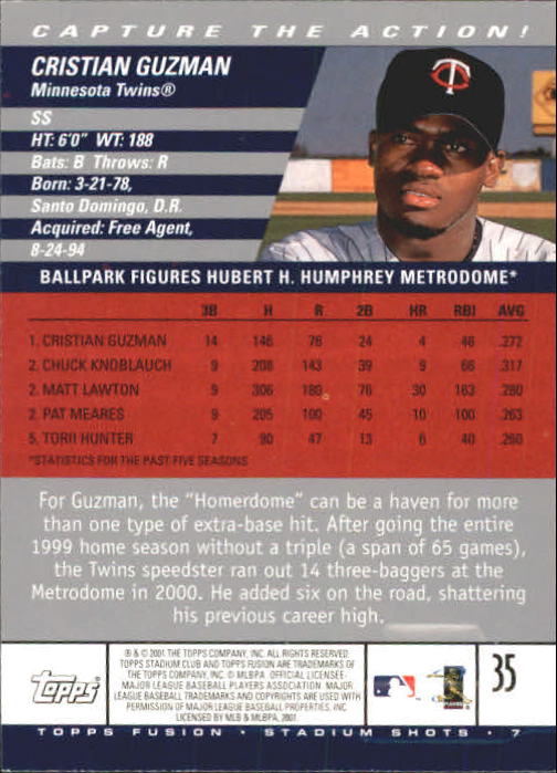 A3902- 2001 Topps Fusion Baseball Card #s 1-250 -You Pick- 15+ FREE US SHIP - Picture 59 of 453
