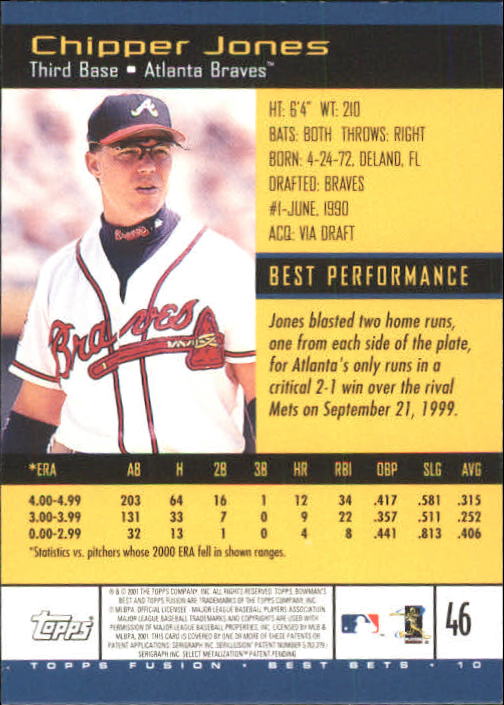 A3902- 2001 Topps Fusion Baseball Card #s 1-250 -You Pick- 15+ FREE US SHIP - Picture 81 of 453