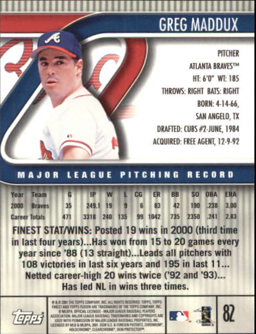 A3902- 2001 Topps Fusion Baseball Card #s 1-250 -You Pick- 15+ FREE US SHIP - Picture 151 of 453