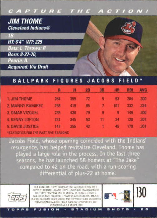 A3902- 2001 Topps Fusion Baseball Card #s 1-250 -You Pick- 15+ FREE US SHIP - Picture 241 of 453