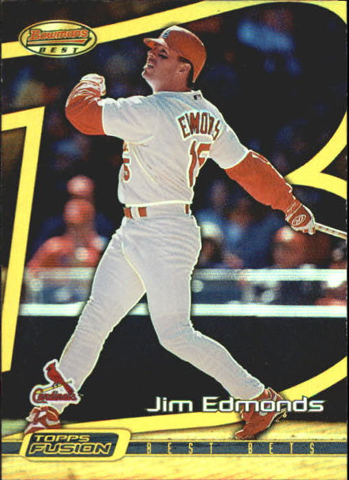 2001 Topps Fusion #131 Jim Edmonds BB