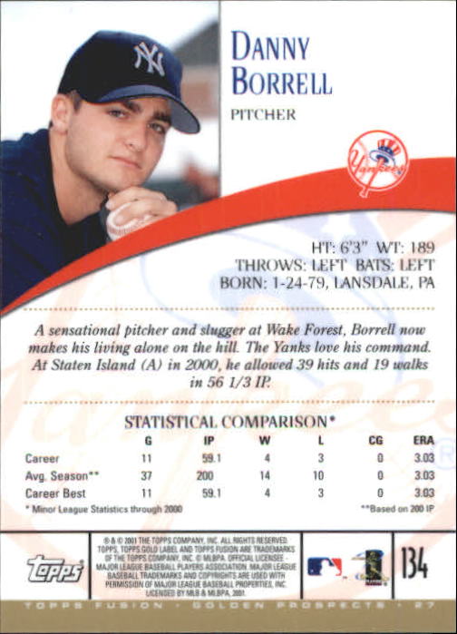 A3902- 2001 Topps Fusion Baseball Card #s 1-250 -You Pick- 15+ FREE US SHIP - Picture 249 of 453