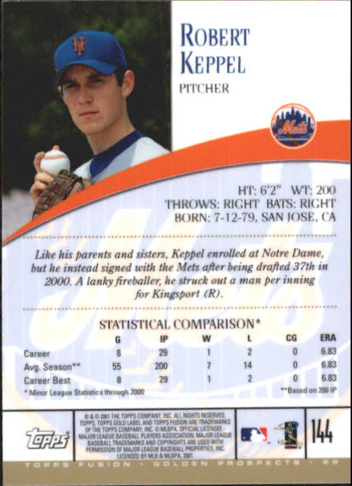 A3902- 2001 Topps Fusion Baseball Card #s 1-250 -You Pick- 15+ FREE US SHIP - Picture 267 of 453