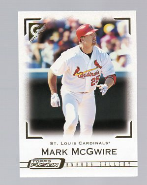 2001 Topps Fusion #158 Mark McGwire GAL