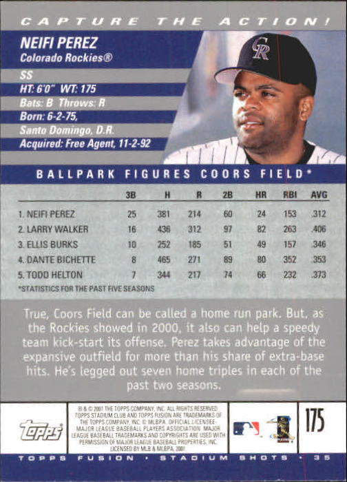 A3902- 2001 Topps Fusion Baseball Card #s 1-250 -You Pick- 15+ FREE US SHIP - Picture 321 of 453