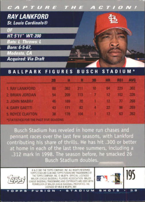 A3902- 2001 Topps Fusion Baseball Card #s 1-250 -You Pick- 15+ FREE US SHIP - Picture 355 of 453