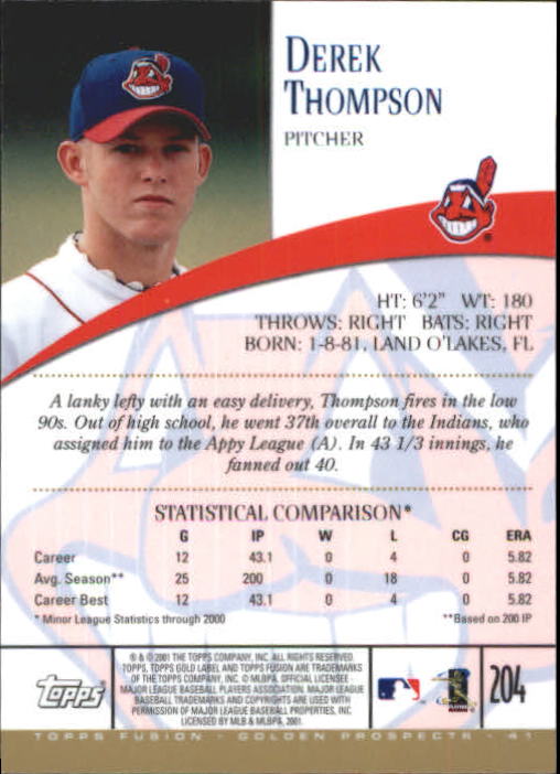 A3902- 2001 Topps Fusion Baseball Card #s 1-250 -You Pick- 15+ FREE US SHIP - Picture 373 of 453