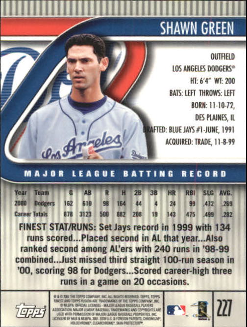 A3902- 2001 Topps Fusion Baseball Card #s 1-250 -You Pick- 15+ FREE US SHIP - Picture 415 of 453