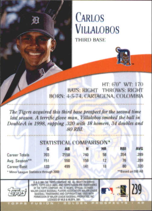 A3902- 2001 Topps Fusion Baseball Card #s 1-250 -You Pick- 15+ FREE US SHIP - Picture 437 of 453