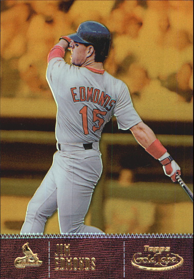 2001 Upper Deck Gold Glove #51 Jim Edmonds - NM-MT