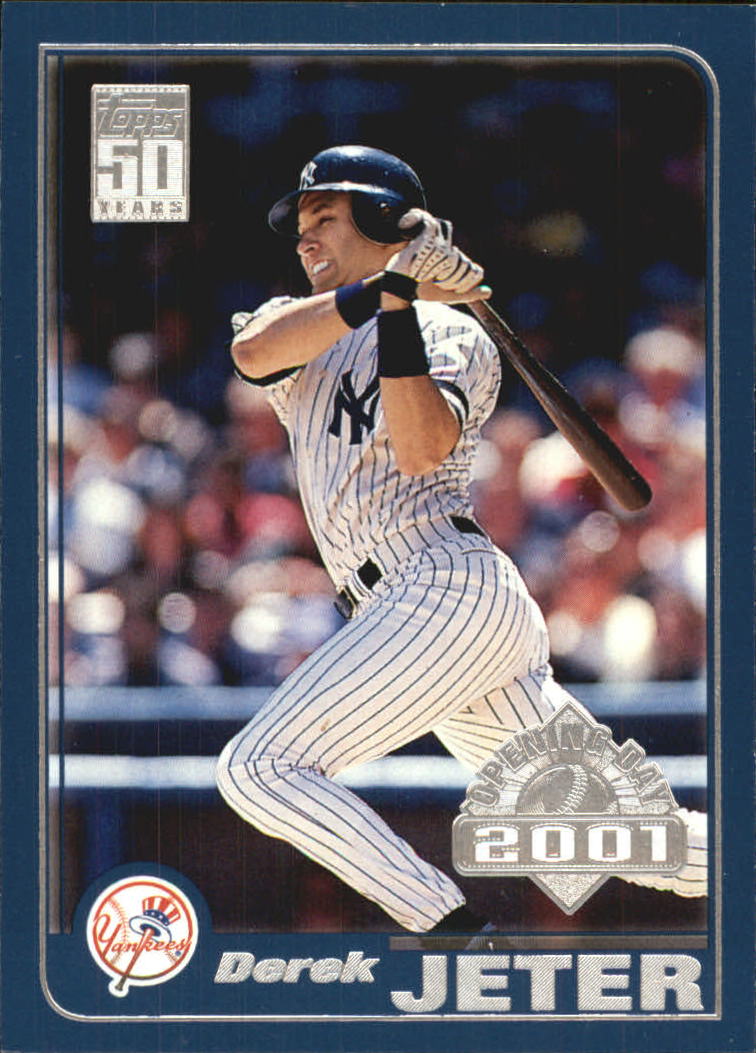 2001 Topps Opening Day #35 Derek Jeter