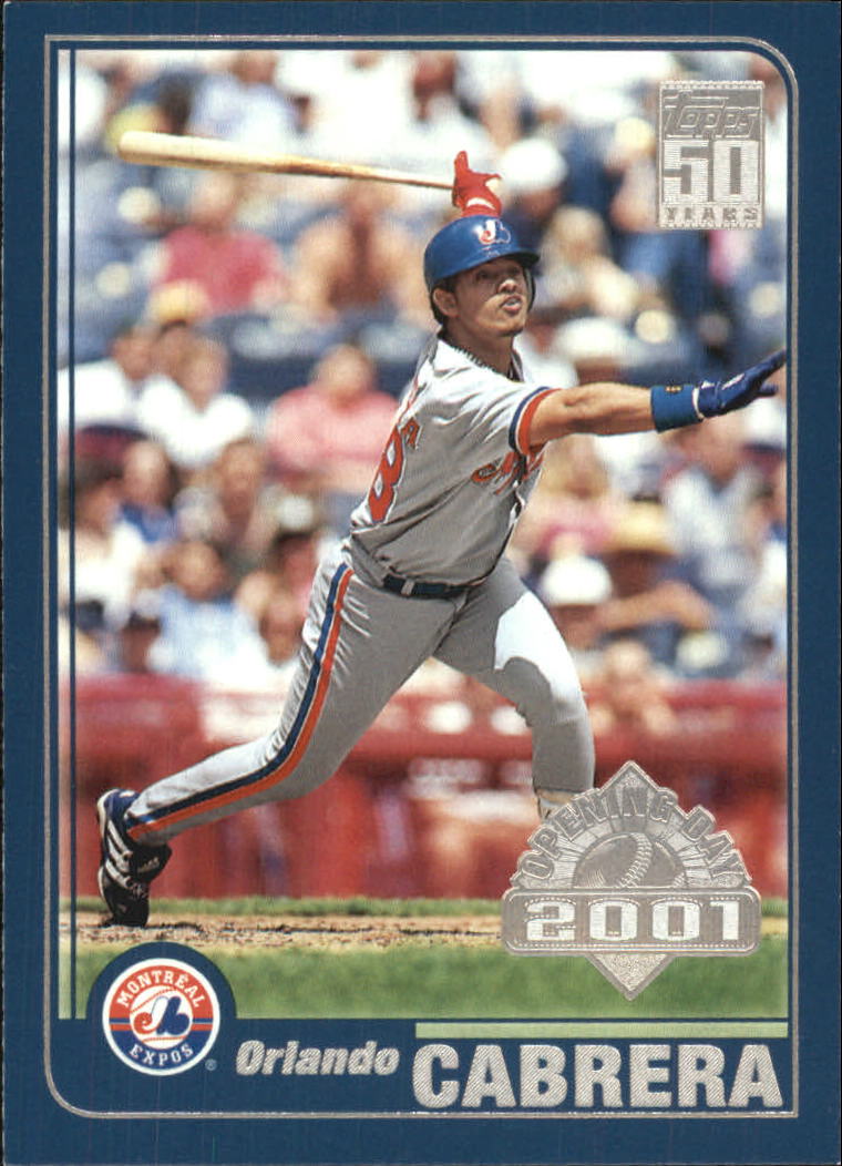 B5415- 2001 Topps Opening Day BB #s 1-165 +Inserts -You Pick- 15+ FREE US SHIP - Picture 56 of 248