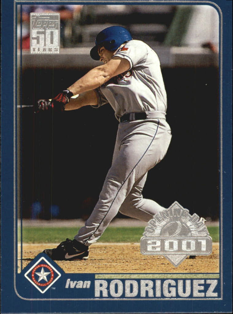 2001 Topps Opening Day #49 Ivan Rodriguez
