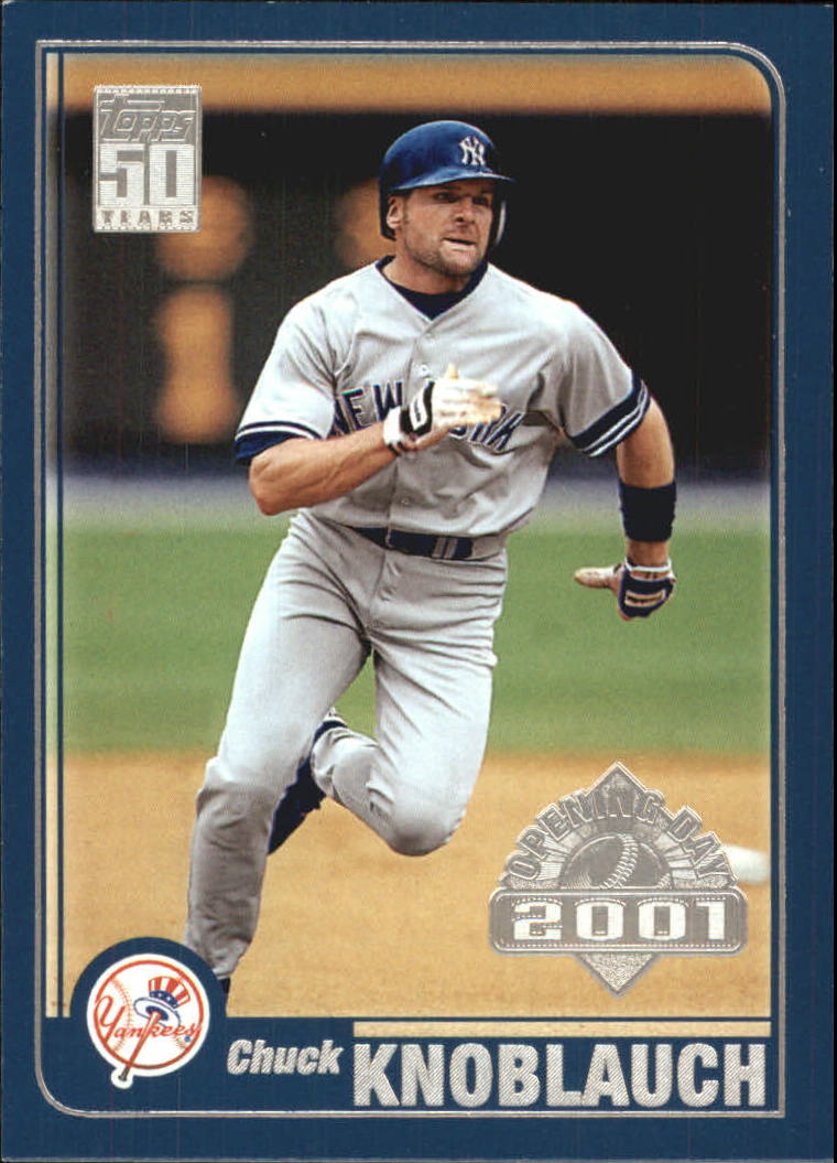 2001 Topps Opening Day #50 Chuck Knoblauch