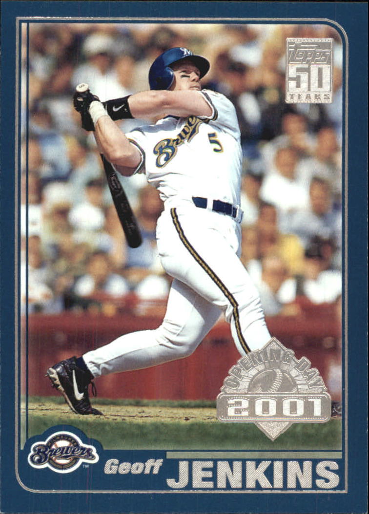 2001 Topps Opening Day #97 Geoff Jenkins