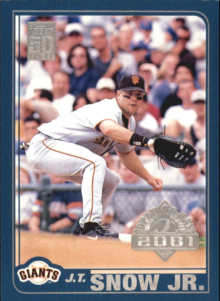 B5415- 2001 Topps Opening Day BB #s 1-165 +Inserts -You Pick- 15+ FREE US SHIP - Picture 179 of 248