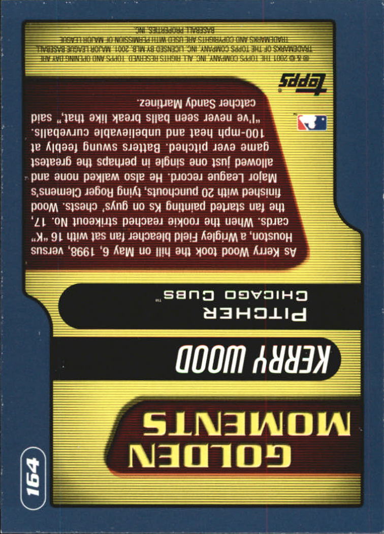 B5415- 2001 Topps Opening Day BB #s 1-165 +Inserts -You Pick- 15+ FREE US SHIP - Picture 246 of 248