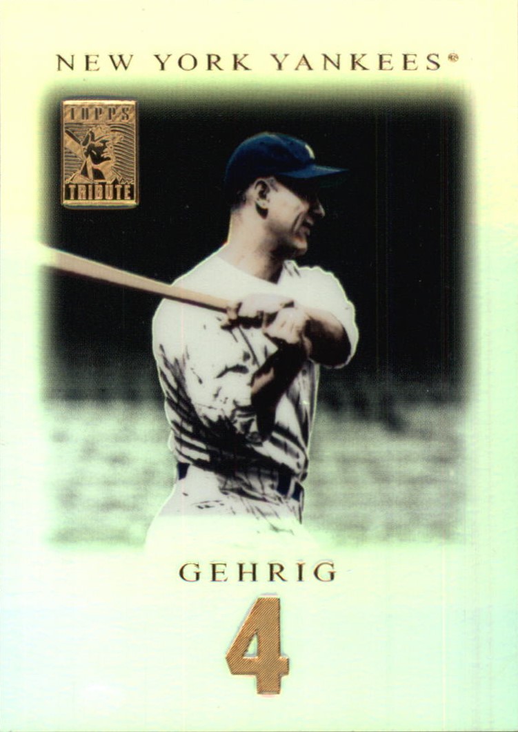 2001 Topps Tribute #61 Lou Gehrig