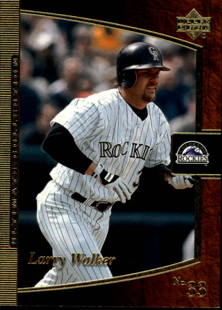 2001 Ultimate Collection #88 Larry Walker