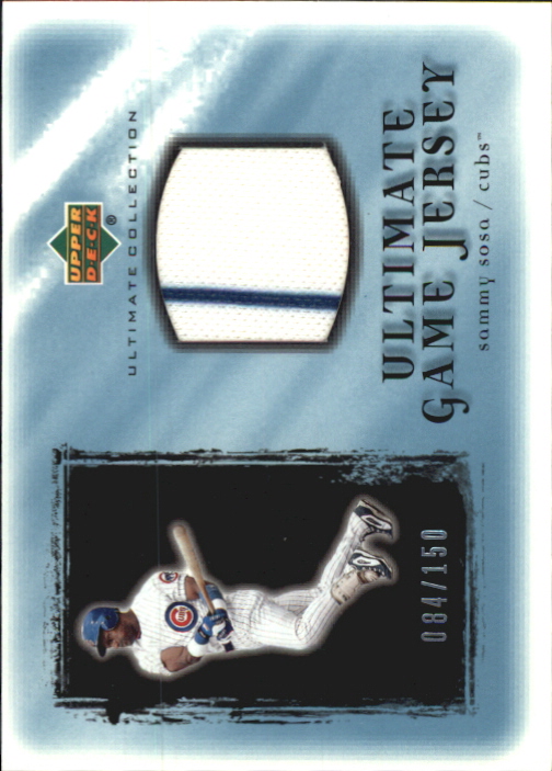 2001 Ultimate Collection Game Jersey #USS Sammy Sosa