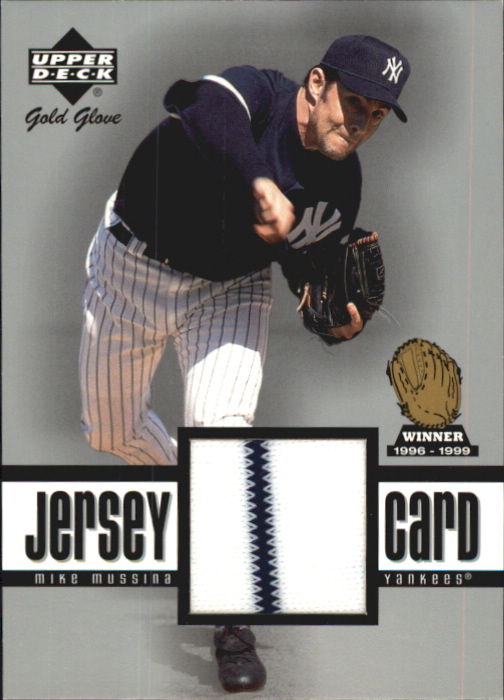 2004 Throwback Threads Material Combo #142 Mike Mussina Bat-Jsy/50 - NM-MT